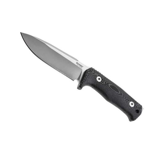 lionsteel - t5.mi - poignard lionsteel t5 micarta gris/noir