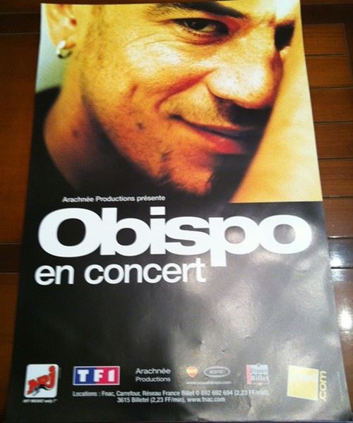 Pascal Obispo - 40x60 cm - AFFICHE / POSTER