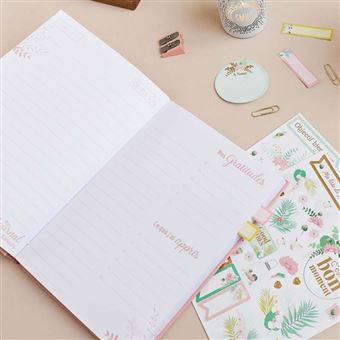 JOURNAL ORGANISE BONHEUR 15X21