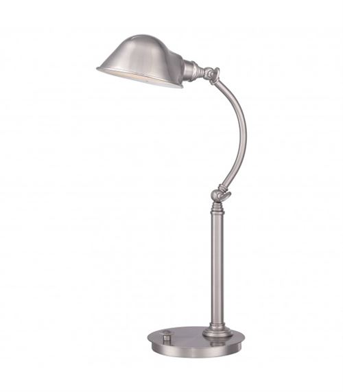 Lampe Thompson, nickel brossé