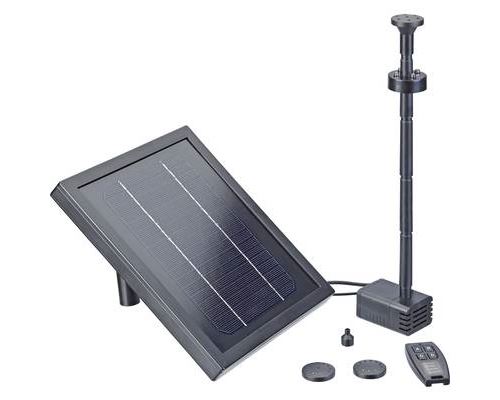 Pontec Solar-Wasserspielpumpen-Set mit Akku