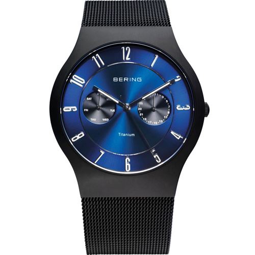 Bering Montre Homme 11939-078 Bleu