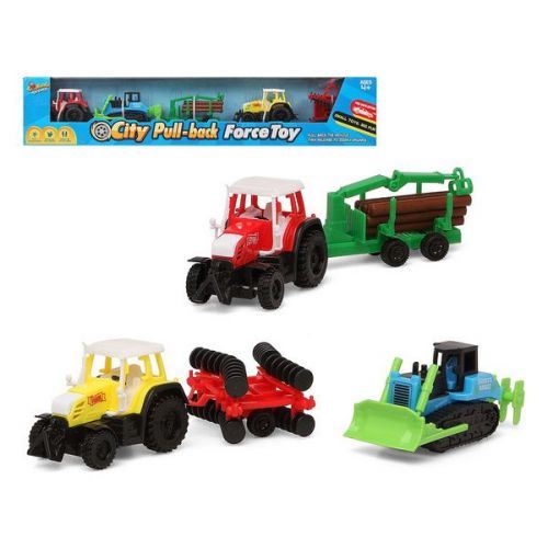 Jeu de Véhicules Tractor 119503 (3 pcs)