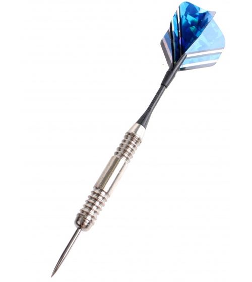 Master Darts set de fléchettes dans étui 24gr noir/bleu