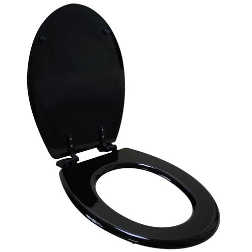 abattant wc noir