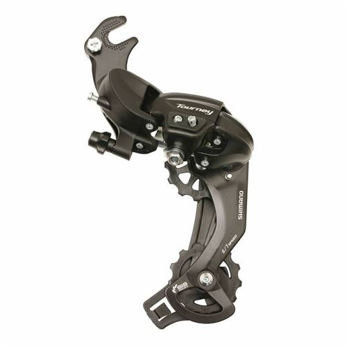Derailleur vtt arriere shimano ty300 6-7v. avec patte