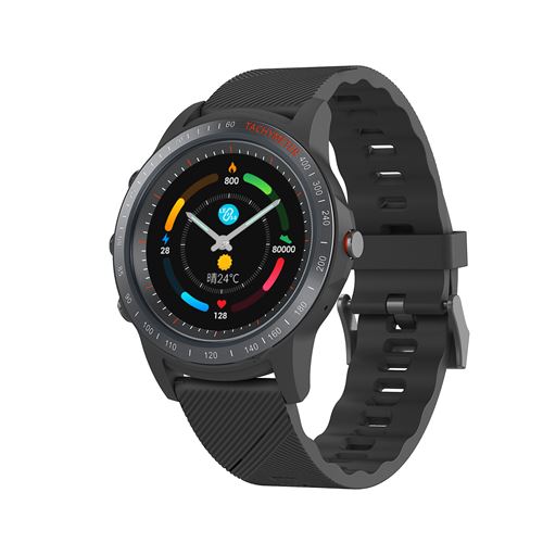 Montre Intelligente Mombasa S22 Rappel d'appel+Écran couleur - noir