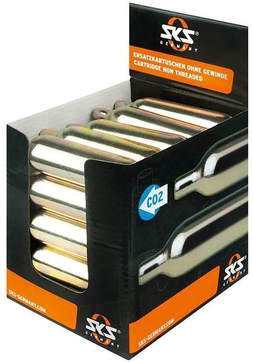 KlickFix SKS 11244 Lot de 25 Cartouches de CO2 sans filetages