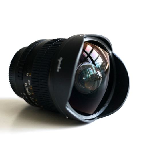 Objectif Opteka Fish Eye 6.5mm f/3.5 pour NIKON DSLR