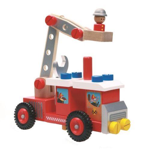 Camion de pompiers à construire scratch europe