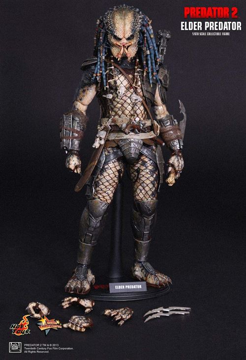Figura Hot Toys MMS233 Predator 2 Elder Predator - Merchandising
