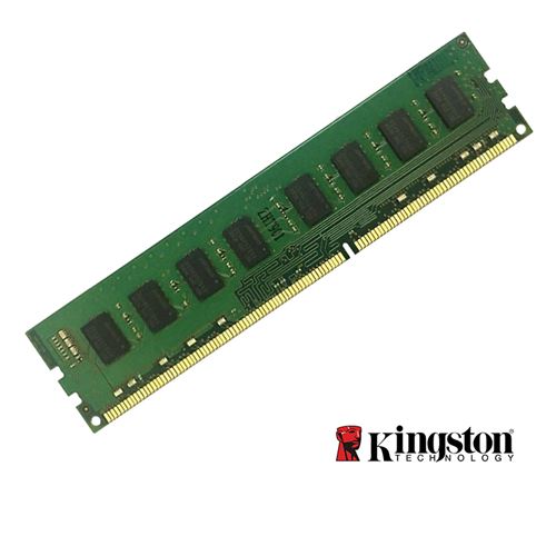 Mémoire RAM Kingston 2 Go DDR3 1333 MHz PC3 10600U DIMM 1,5 V CL9 KVR1333D3N9 / 2G