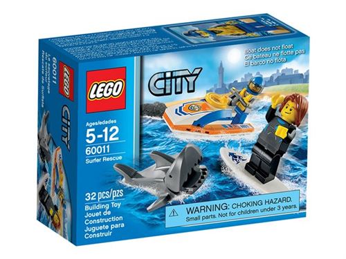 Lego City 60011 - L'Intervention Du Garde-Cotes