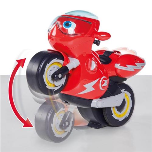 Moto Ricky Zoom télécommandée Tomy : King Jouet, Quads & motos  radiocommandés Tomy - Véhicules, circuits et jouets radiocommandés