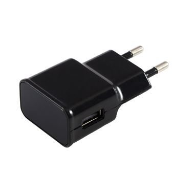 Chargeur Secteur Noir pour Huawei P9 - Chargeur Universel Port Micro USB Data Chargeur Secteur Prise Murale Phonillico® - 1