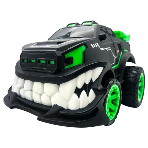 2.4G Stunt 360 ° Rotation Devil Big Dents Voiture télécommandée électrique tout-terrain - Vert