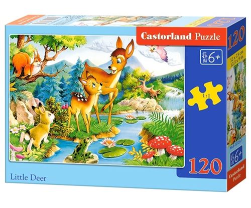Puzzle 120 Pièces : Bambi, Castorland
