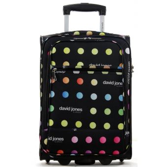 Valise Cabine Ryanair David Jones Taille 50 Cm Pois R20031p