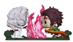 Figurine Funko Pop Demon Slayer Tanjiro vs Rui