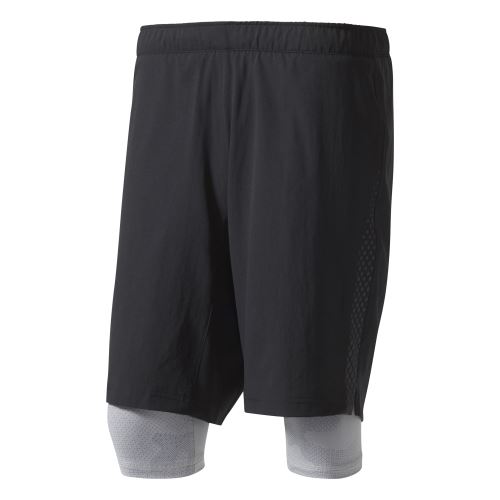 Short adidas Crazytrain 2 en 1 Noir