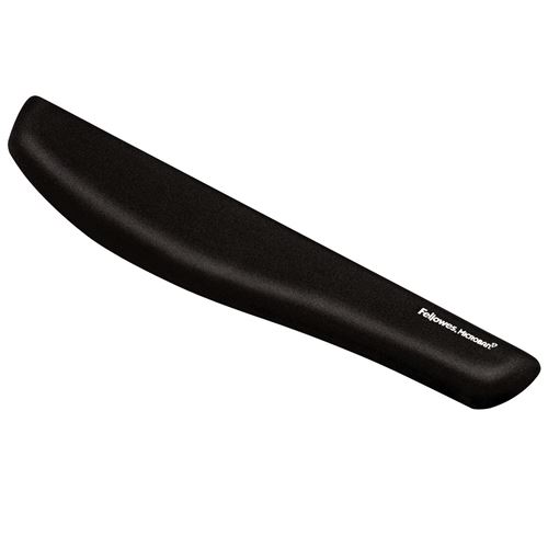 Fellowes teclad Plush – Repose-poignets, couleur noir
