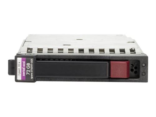 HPE Single Port - Vaste schijf - 36 GB - hot-swap (verwisselbaar zonder uitschakelen) - 2.5 SFF - SAS - 15000 tpm
