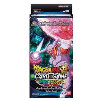 Jeu de cartes Bandai-Dragon Ball Z Super Jcc Special Pack 5