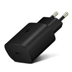 Chargeur secteur USB Type C 25W Fast Charge Original Samsung Noir