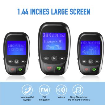 Transmetteur Fm Bluetooth Voiture Transmetteur FM Bluetooth 5.3 Voiture, [PD 30W & QC3.0 18W] Allume Appareil Bluetooth Pour Voiture