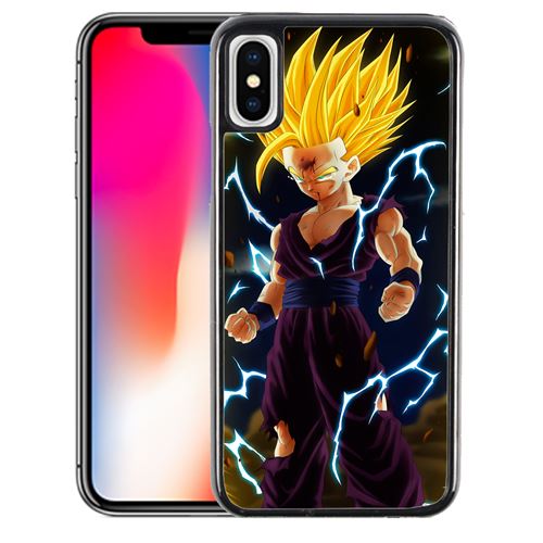 Coque pour iPhone XS dragon ball san gohan