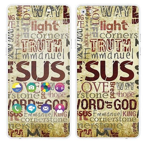 Skin Stickers Pour Wiko Highway Pure (sticker : Jesus)
