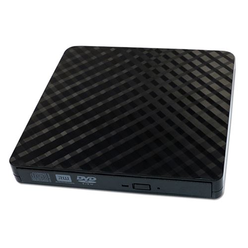 Graveur DVD externe pour MAC et PC USB3.0 Noir