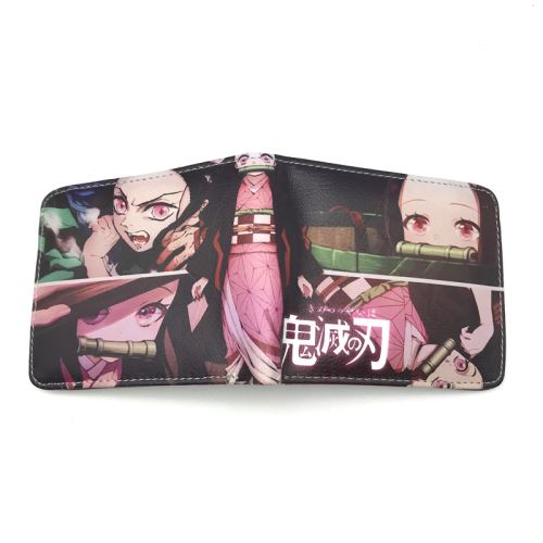 Oem Multicolore Portefeuille En Pu Cuir - Cadeaux Personnalisés - Demon Slayer #514 - Image 1