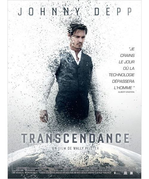 Transcendance AFFICHE CINEMA ORIGINALE