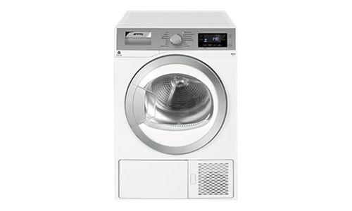 Smeg DHT73LIT - Sèche-linge - largeur : 59.5 cm - profondeur : 60.9 cm - hauteur : 84.6 cm - chargement frontal - blanc