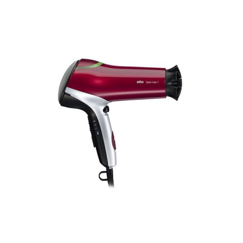 Braun Satin Hair 7 HD 770 - haardroger - rood/zwart