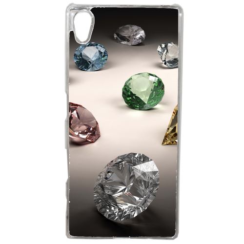 Coque Diamants Compatible Sony Xperia Z4 Transparent