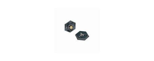 Manfrotto 030VHS-14 Plateau rapide hexagonal avec vis 1/4''