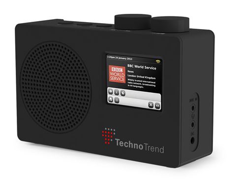 M7 1–02–1 – 00027 Radio avec écran Couleur (Portable Dab/Dab +/FM), 15,5 x 11,0 x 0,47 cm Noir