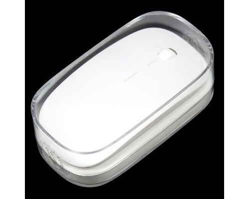 Souris Optique Laser Ultra-Mince Sans Fil 2.4 Ghz Avec Mini Récepteur USB  Blanc YONIS au meilleur prix