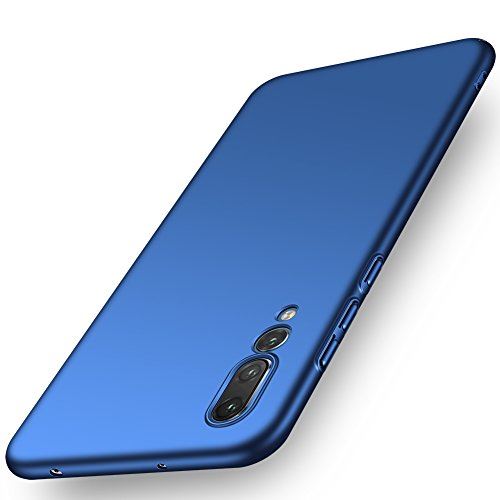 ORNARTO Coque Huawei P20 Pro, Finition Matte [Ultra Leger] [Ultra Mince] Anti-Rayures Coque Rigide Etui Housse pour Huawei P20 Pro(2018) 6.1'Bleu