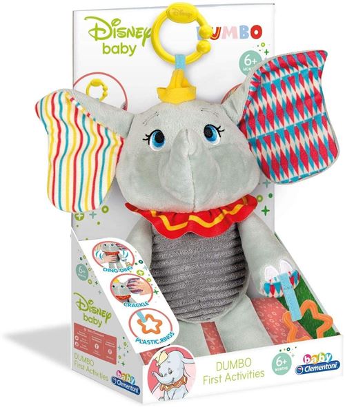 Clementoni activité câlin Dombo29 cm