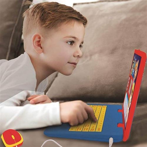 Fdit Ordinateur portable éducatif, bébé enfants enfants étude  d'apprentissage éducatif bilingue jouet ordinateur portable jeu d'ordinateur,  ordinateur portable bébé 