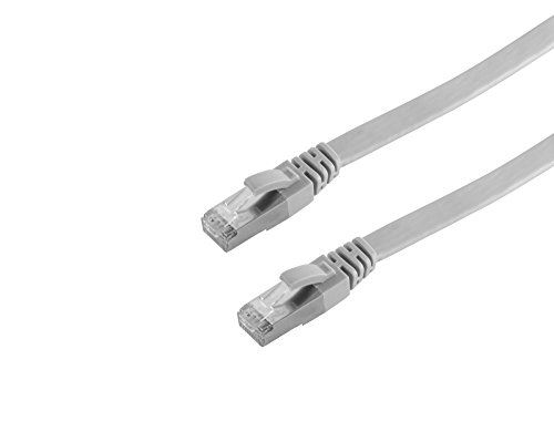 Helos 148746 ultra plat câble patch u utp slim cat 6 gris 2 m