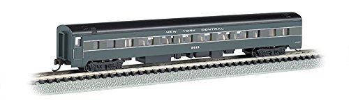 Bachmann Industries Smooth Side Coach New York Central N-Scale Passenger Car, 85