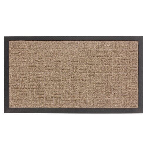 JVL Tapis tissé et tapis Home Office de porte d'entrée en caoutchouc – Parent