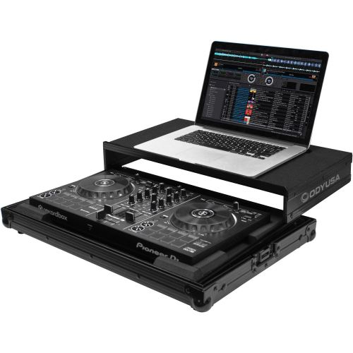 Odyssey FRGSPIDDJRBBL flight case noir avec plateau coulissant pour Pioneer DDJ-RB