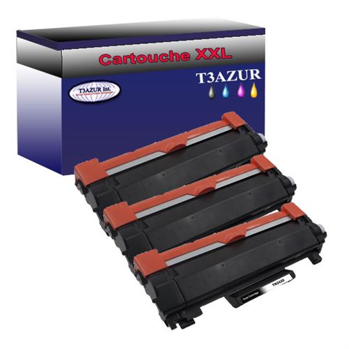 TN2420 - Lot de 3 Toners compatibles Brother HL-L2310D, HL-L2350DW, TN-2420  - 3 000 pages – T3AZUR Noir - Toner - Achat & prix