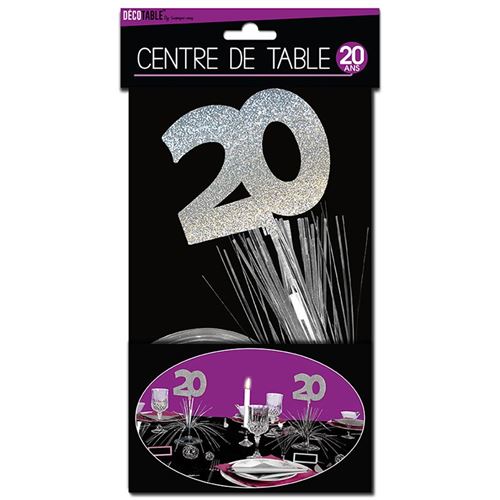 centre de table 20 ans - CDT02