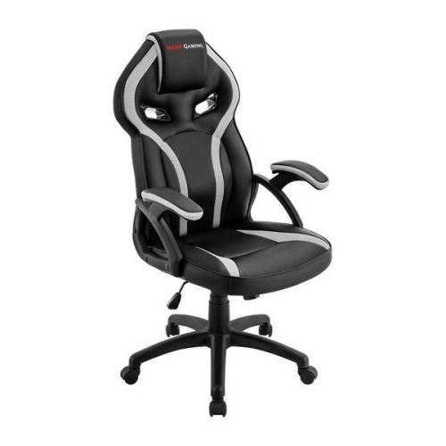 Chaise de jeu Mars Gaming MGC118BW Noir Blanc